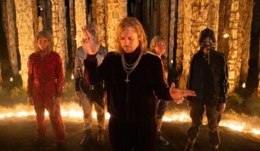 Jack O'Connell and the Jimmies in 28 Years Later: The Bone Temple