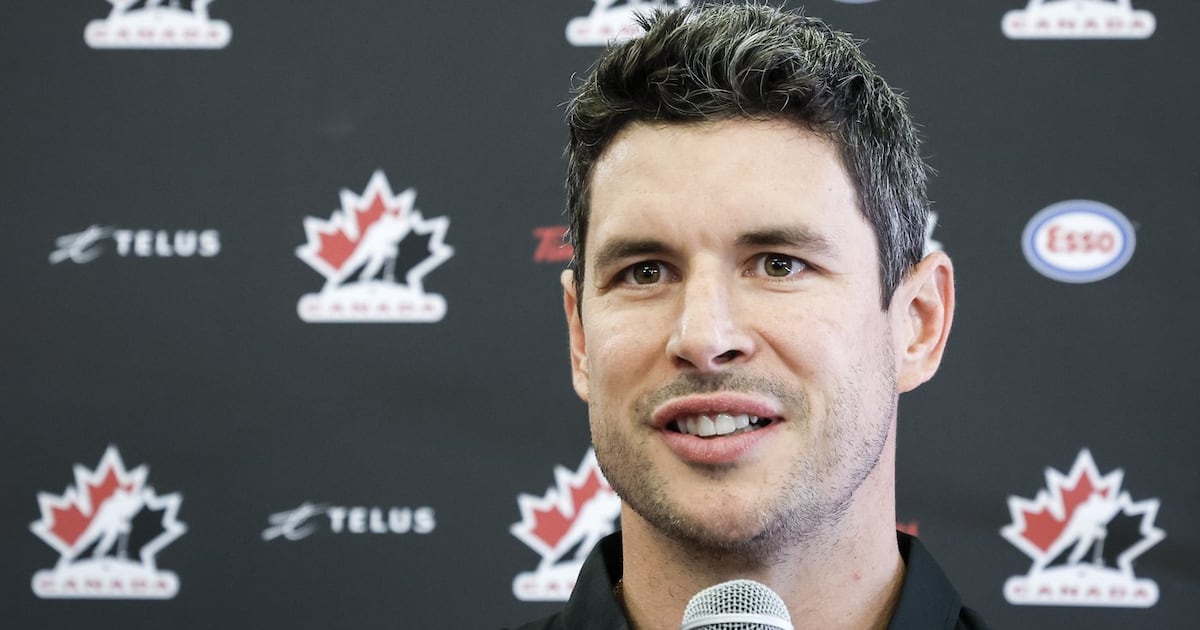 Sidney Crosby set to lead Canadian men's team: Olympics