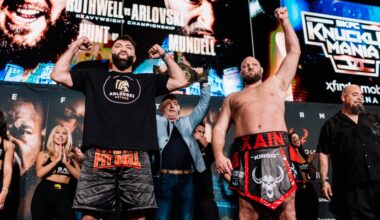 BKFC KnuckleMania 6 live blog: Ben Rothwell vs. Andrei Arlovski