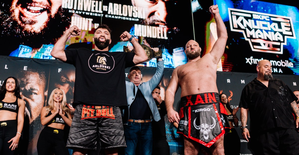 BKFC KnuckleMania 6 live blog: Ben Rothwell vs. Andrei Arlovski
