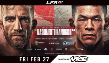 LFA 227 is our regional show of record this week. Come check out regional mma to make some picks, predictions & bets