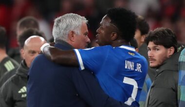 Vincent Kompany hits out at Jose Mourinho for Vinícius Júnior comments