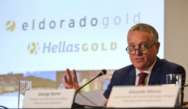 Eldorado Gold and Foran Mining shares tumble after announcing $3.8-billion acquisition