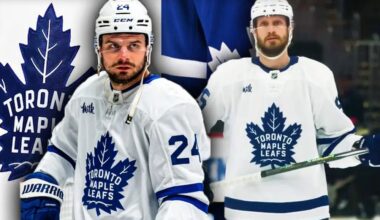 Laughton Larsson Maple Leafs trades