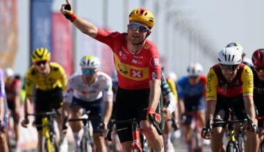 Tour of Oman: Erlend Blikra powers through chaos to claim stage 4 victory and give Uno-X first win of 2026