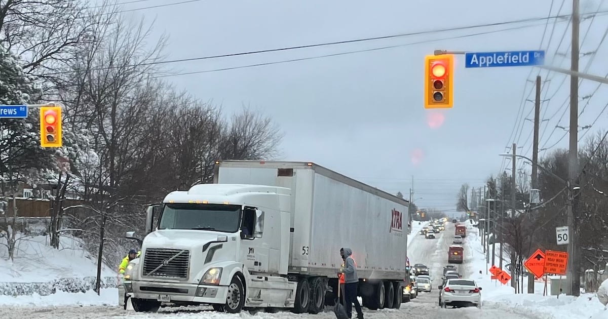GTA sees snow, ice pellets, freezing rain