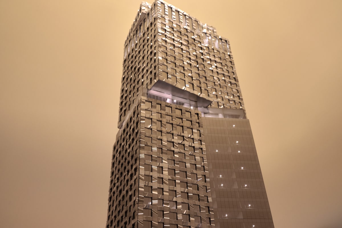 Frank Gehry designed a dance of light at Forma East