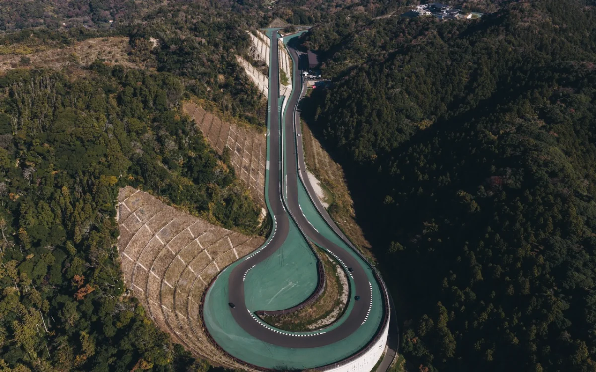 Japanese billionaire spent $200,000,000 building a private Formula 1–designed racetrack for his wife and kids