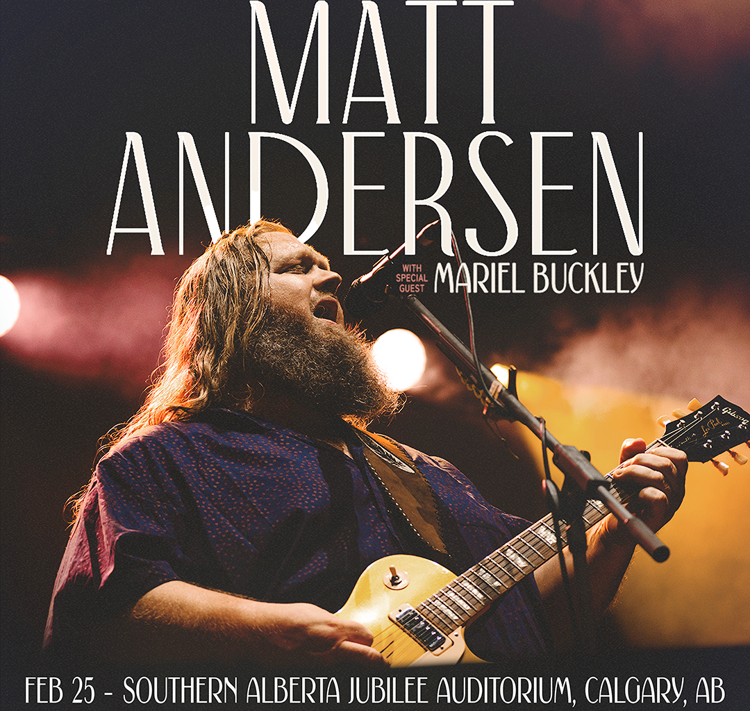 Canadian bluesman Matt Andersen coming to Calgary in latest tour