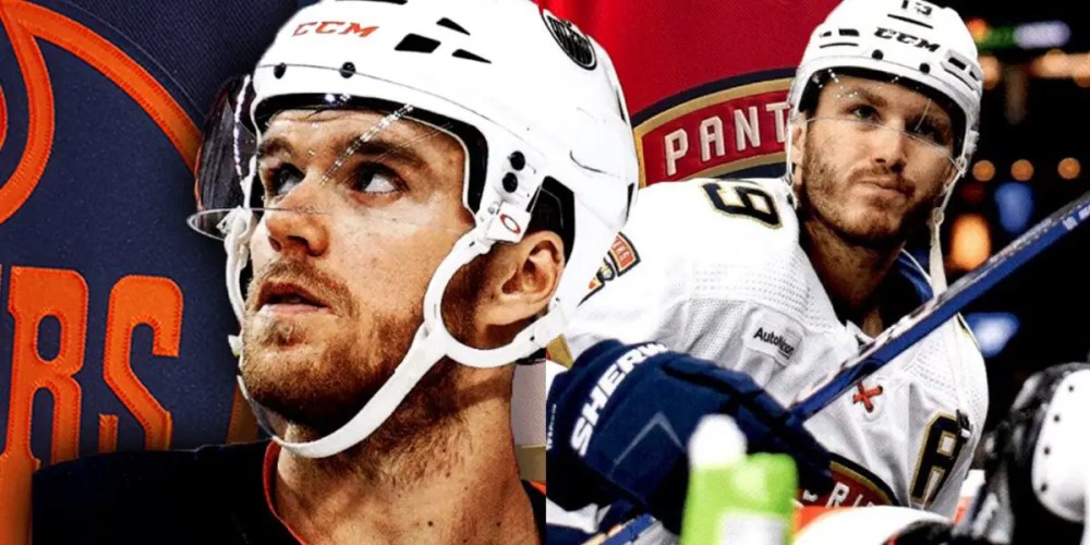 McDavid Tkachuk Oilers Panthers