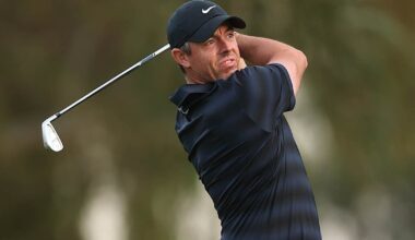 Rory McIlroy back to blades to start PGA TOUR season