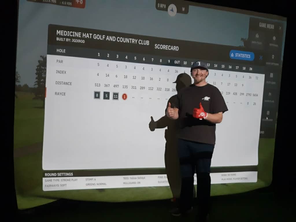 First ever hole in one on local golf simulator - SwiftCurrentOnline.com