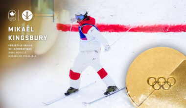 Kingsbury wins dual moguls gold for fifth career Olympic medal
