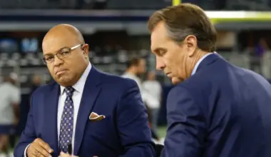 How tall is Mike Tirico? How NBC broadcaster compares to NFL partner Cris Collinsworth, more image