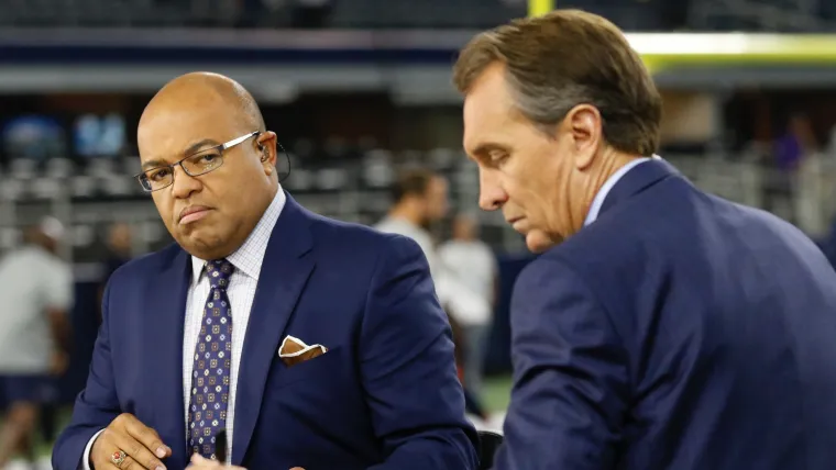 How tall is Mike Tirico? How NBC broadcaster compares to NFL partner Cris Collinsworth, more image