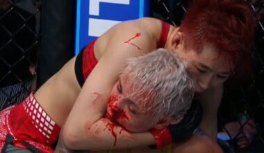 Cong Wang Outguns Eduarda Moura in Bloody Brawl - UFC Vegas 113 Highlights