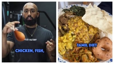 Kagivan's approach: no need to abandon traditional food, just make smarter choices. (Instagram/ kagsfit)