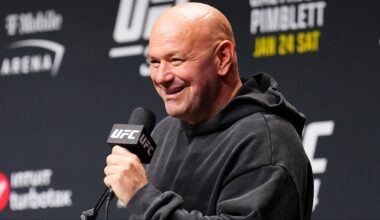 UFC CEO Dana White at the UFC 324 press conference