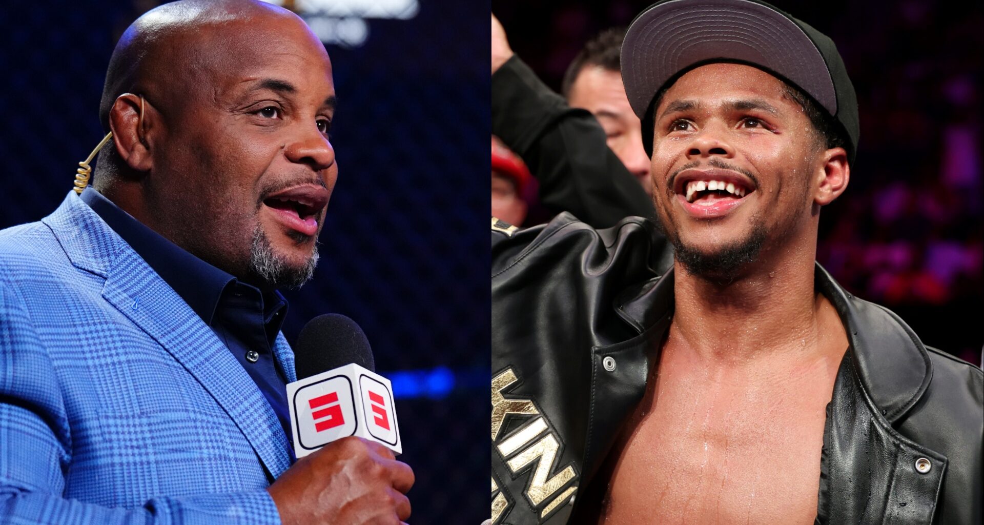 Daniel Cormier and Shakur Stevenson