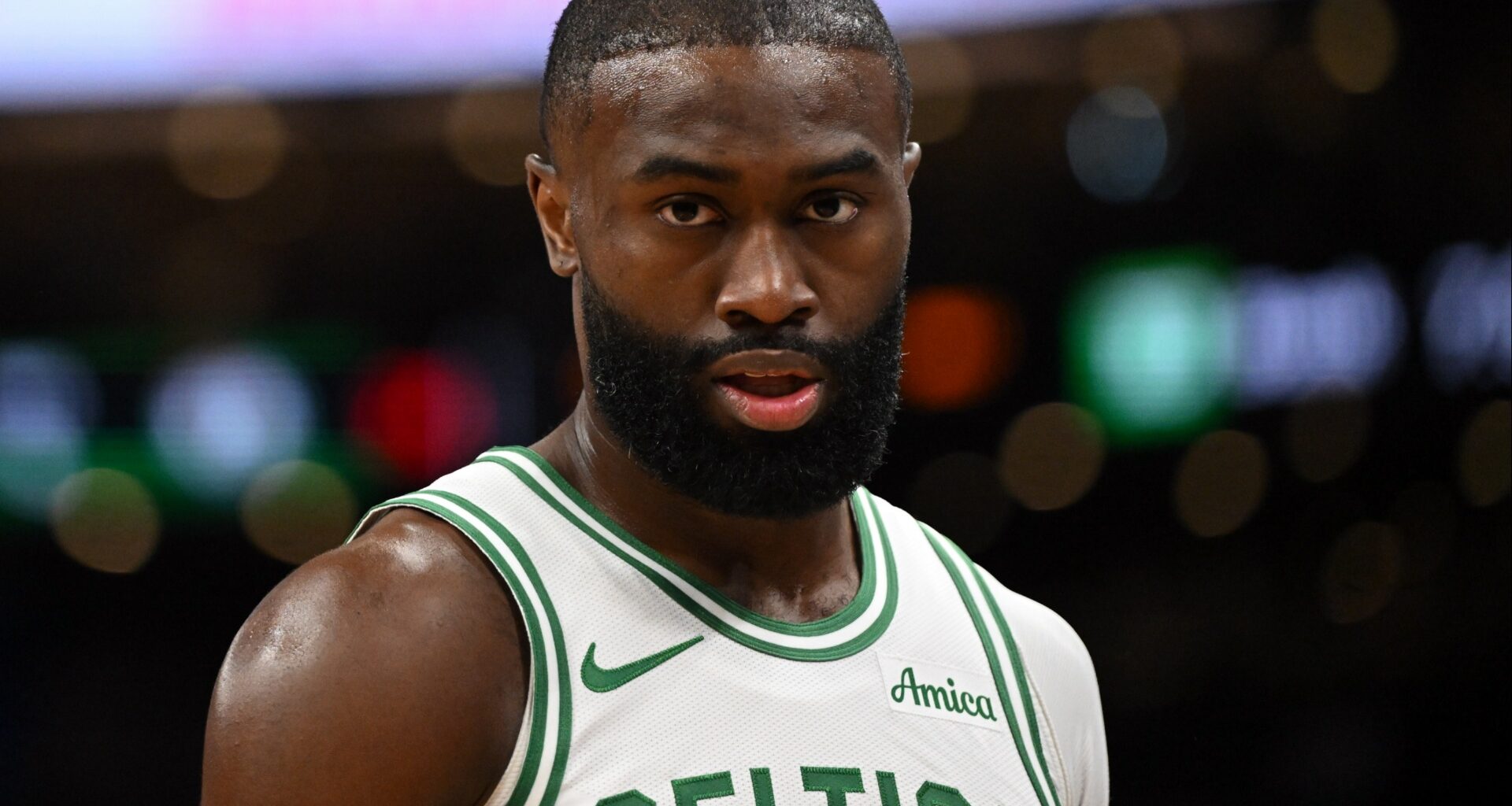 Jaylen Brown in an NBA game