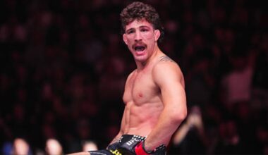 Quillan Salkilld Locks Up Rapid Submission Victory Over Jamie Mullarkey - UFC 325 Highlights