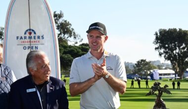 Justin Rose wins again at Torrey Pines, this time with longtime caddie at his side