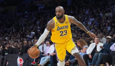 LeBron James' double-double leads Luka Doncic-less Los Angeles Lakers past Golden State Warriors