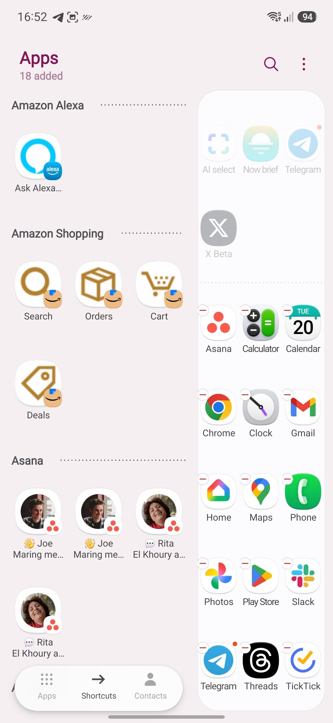 One Ui 8 5 edge panel shortcuts