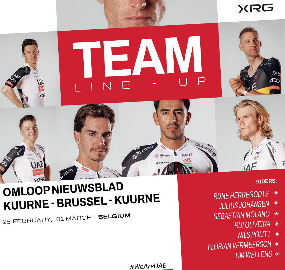 UAE Team Emirates-XRG are ready for Opening Weekend