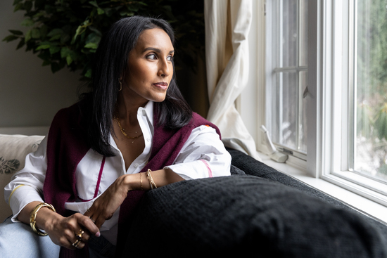 Sadia Zapp started taking anxiety medication after surgery and treatment for breast cancer. She says it has helped reduce the noise in her mind, allowing her to focus again. (Jackie Molloy for KFF Health News)
