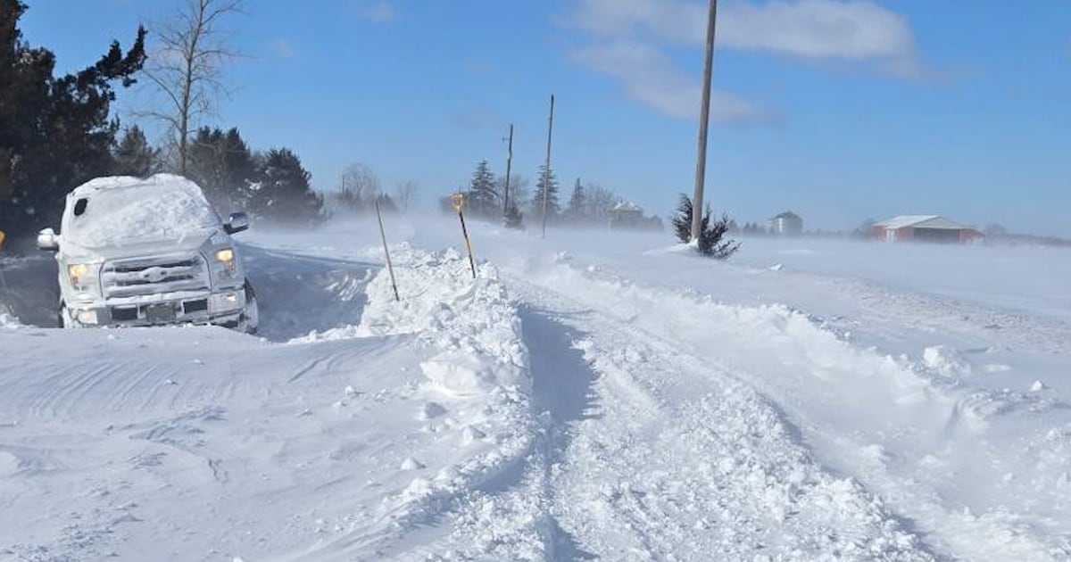 IN PICTURES: Massive weather event hits Lambton and Middlesex Counties - CTV News