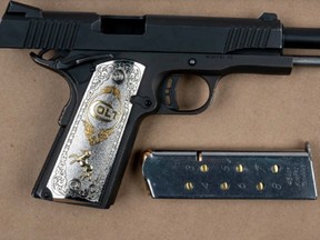 A firearm was seized by police in Brampton during a kidnapping investigation.