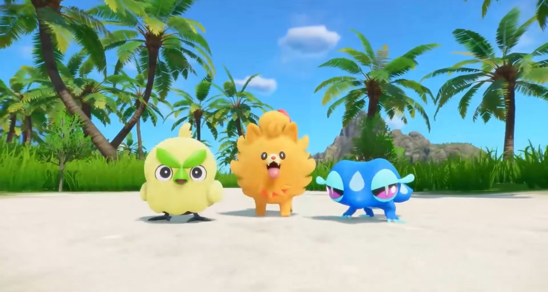 Pokemon Winds and Waves reveals starters Browt, Pombon, and Gecqua