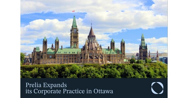 Prelia Expands its Corporate Practice in Ottawa