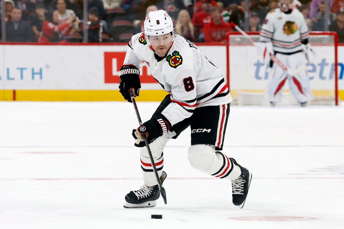 Blackhawks forward Ryan Donato, traded by the Bruins in 2019, could be a trade target before this year's deadline.