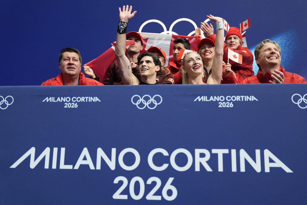 Canada sits fifth in Olympic figure skating team event after first three segments