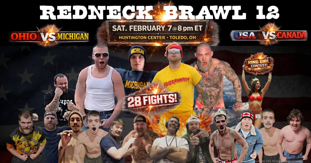 Redneck Brawl 12: Live results, updates, how to watch, start time
