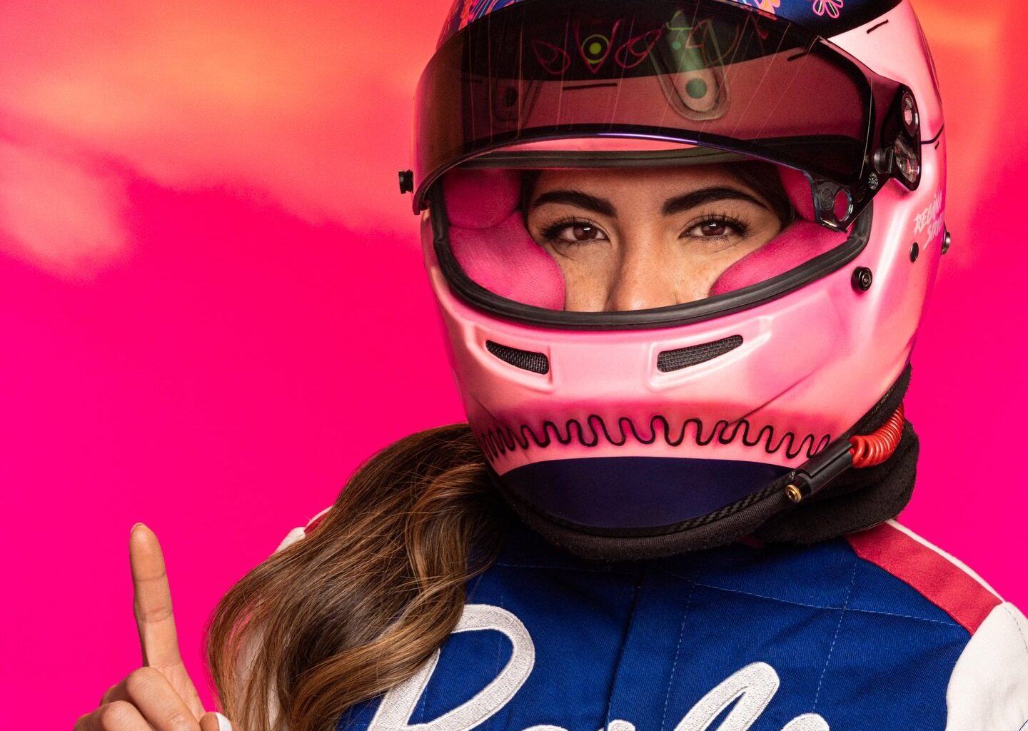 NASCAR driver signs with Barbie