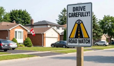 road watch numbers in mississauga.