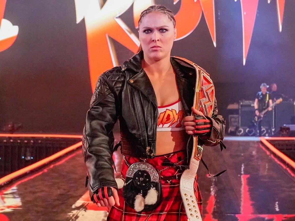 Ronda rousey wwe wrestlemania 35