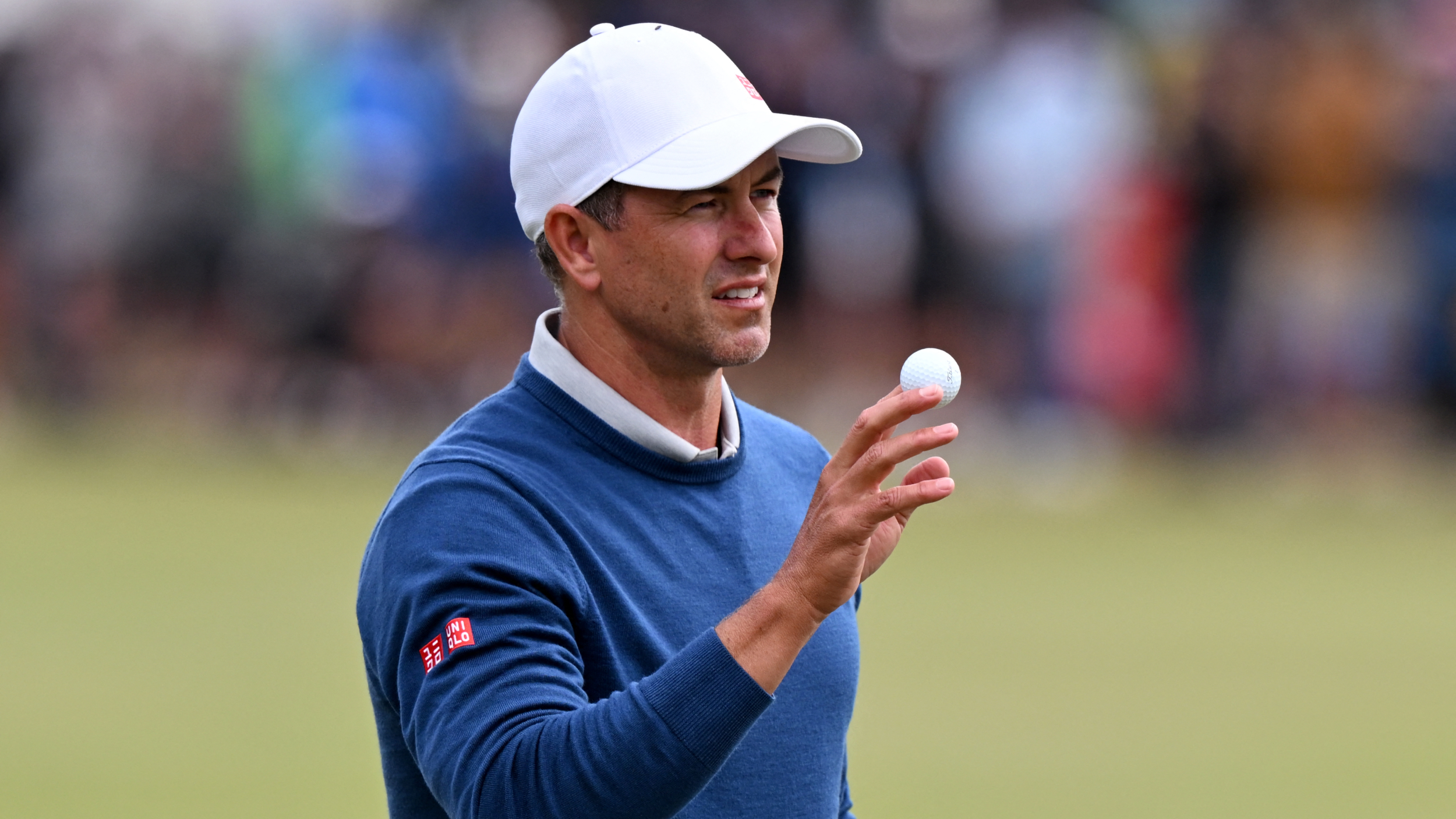 Adam Scott at the Australian Open