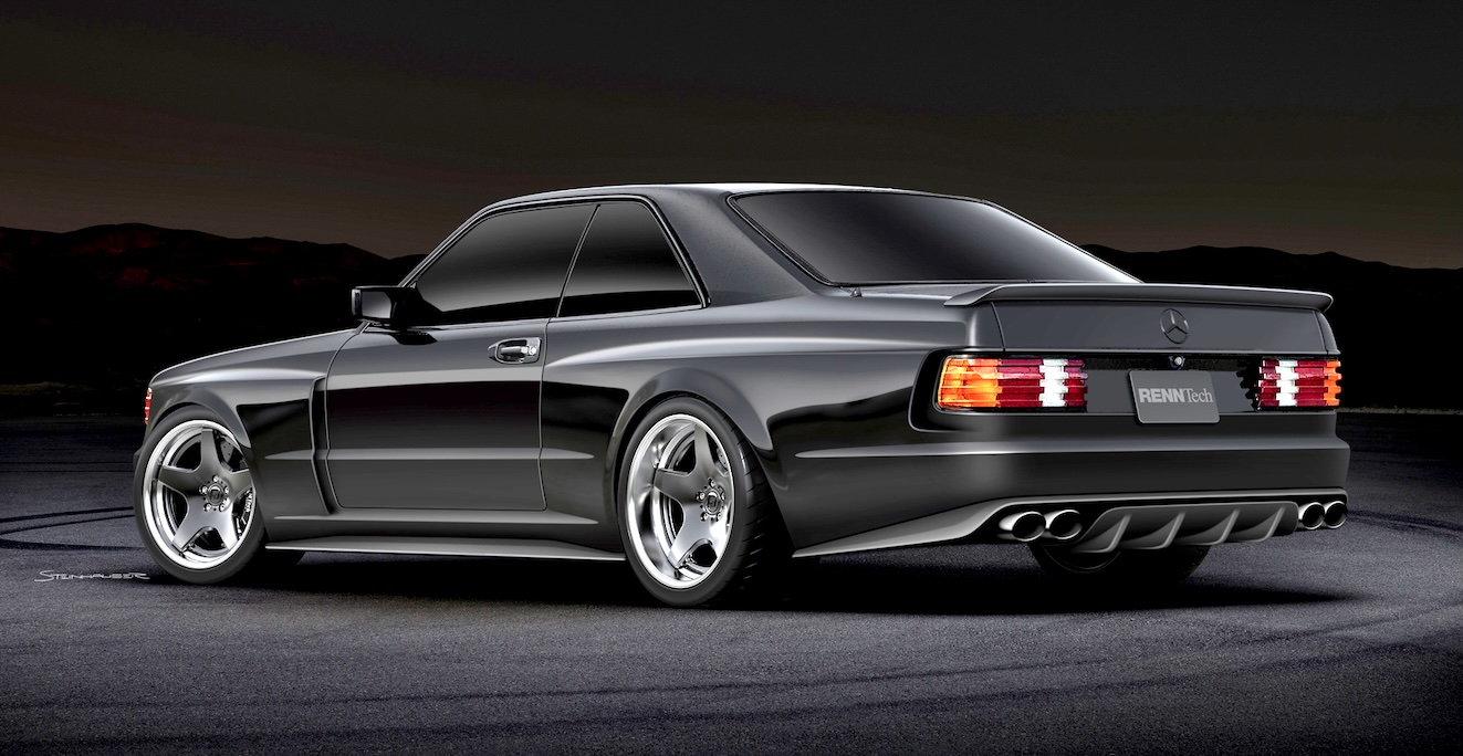 The Renntech Sledgehammer Is the V-12 SEC Mercedes Didn't Dare Build