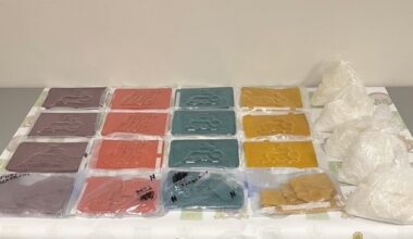 2 Edmontonians facing drug charges after police in Saskatoon seize meth, fentanyl during traffic stop