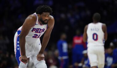 76ers' Joel Embiid sits out against Trail Blazers to rest right knee after an off day
