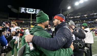Grey Cup finalists Mace, Maas named as finalists for CFL's coach of the year hour