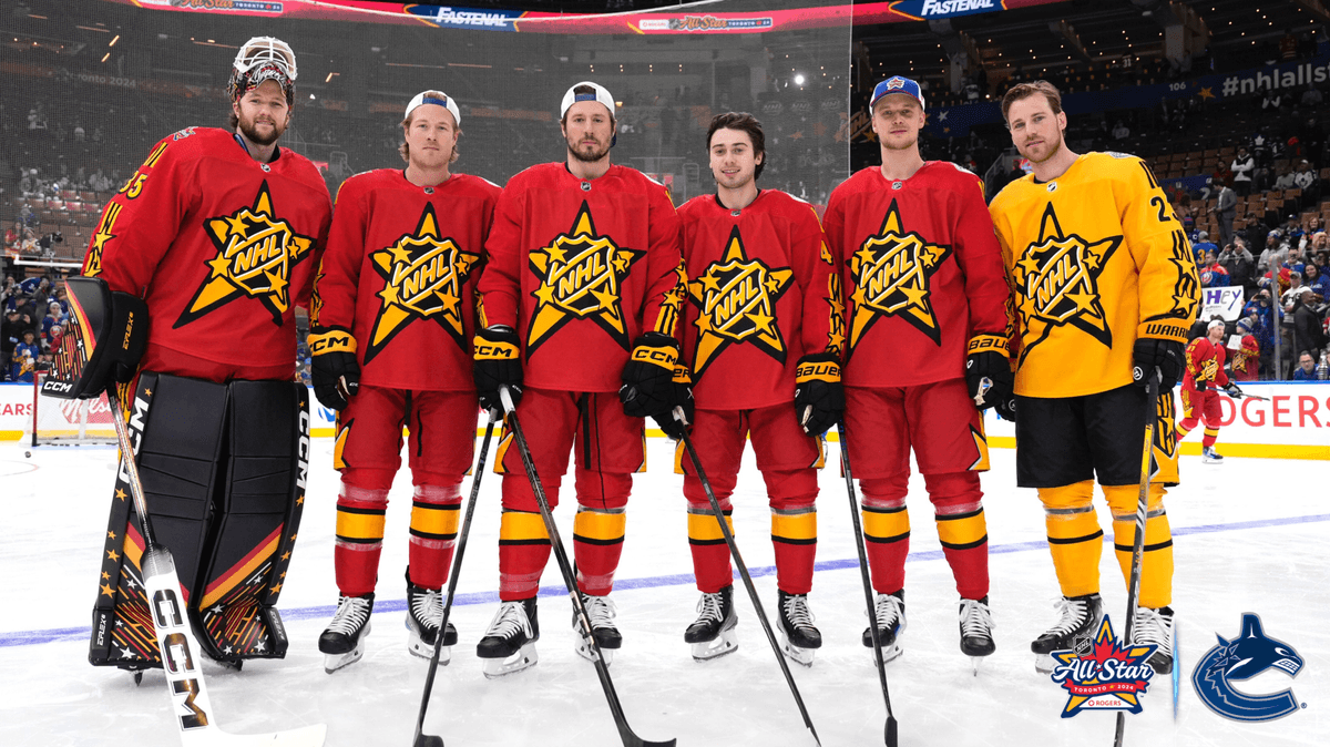 Two years ago today, the Canucks sent seven players to NHL All-Star weekend