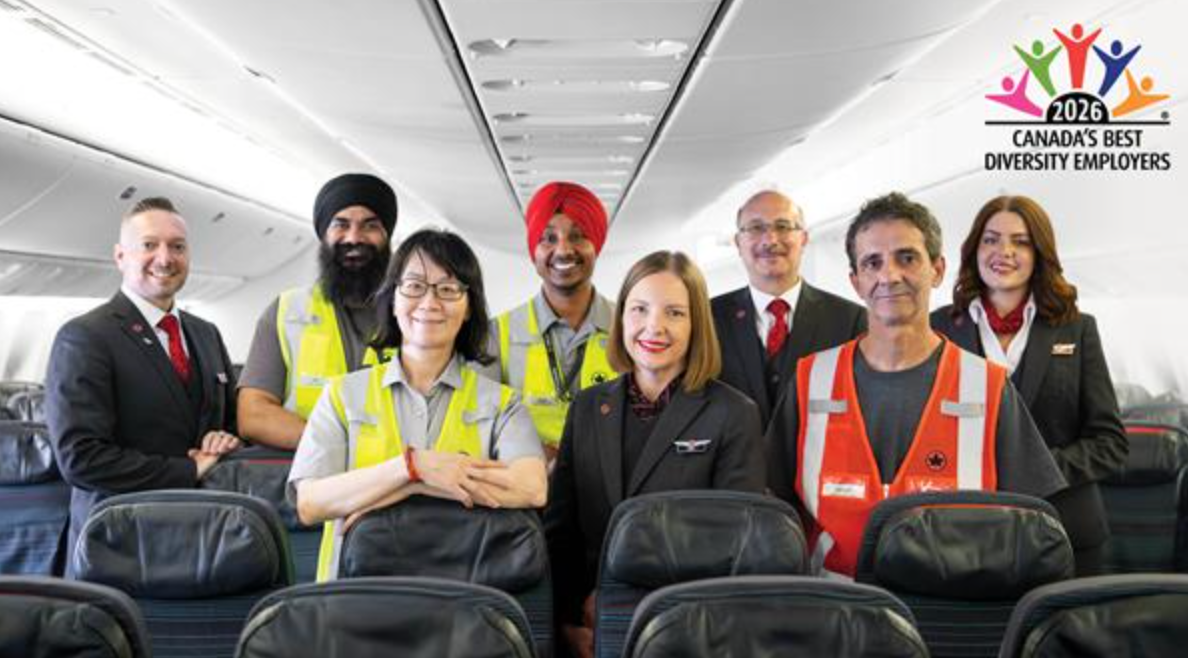 Air Canada Named One of Canada’s Best Diversity Employees for Eighth Time