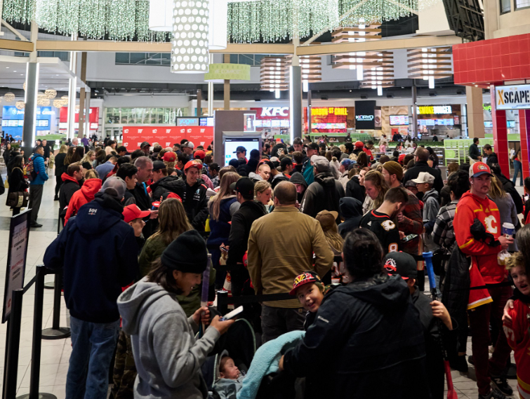 Airdrie-area fans get rare meet-and-greet chance with Calgary Flames - DiscoverAirdrie.com