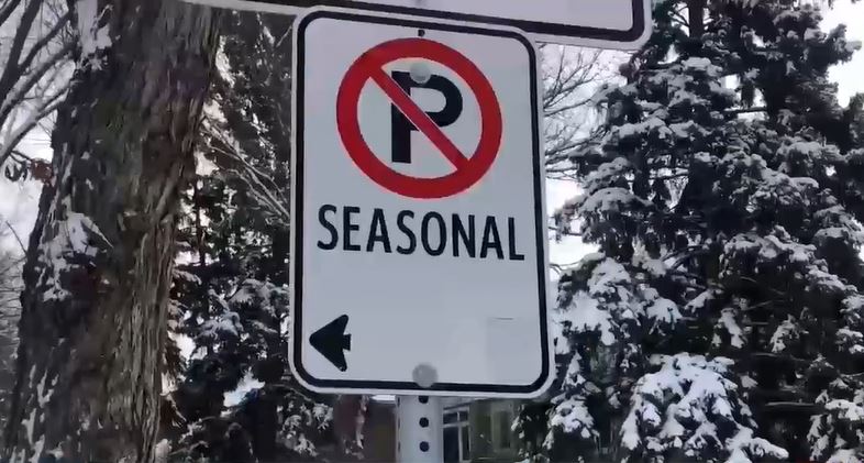 Major roadways parking ban to lift Sunday morning in Edmonton