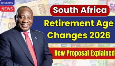 South Africa Retirement Age Changes
